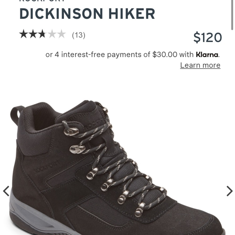 NWT hiking boot